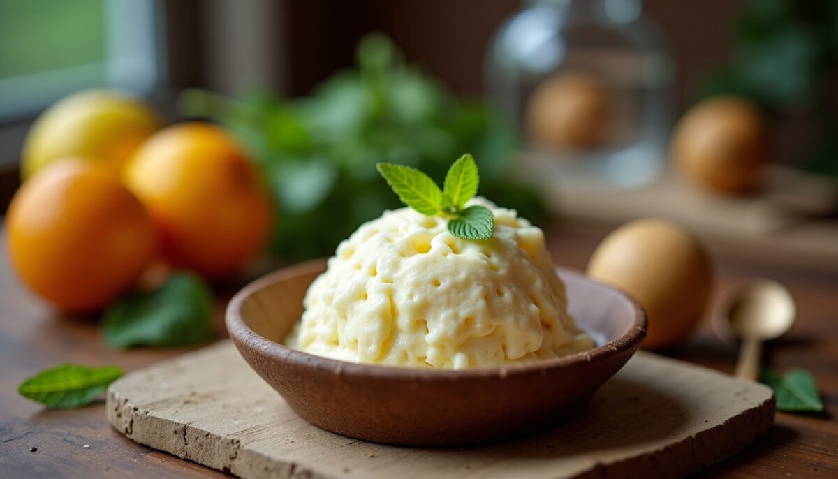 Délice végétal et léger : Panna-cotta à la mangue fraîche