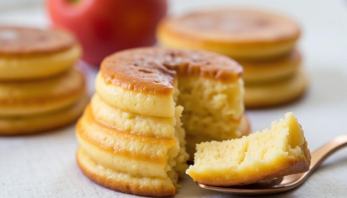 Délices Pommelés : Recette Facile de Mini Pancakes à la Pomme