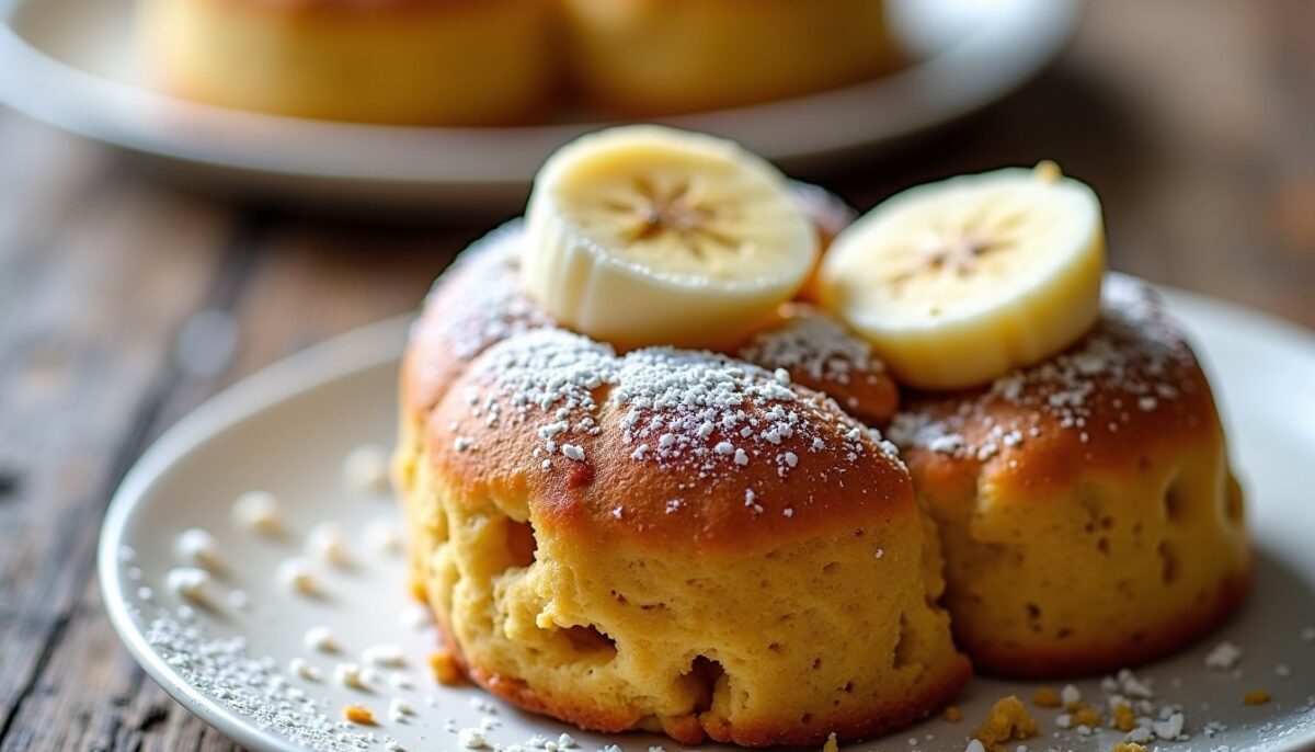 Gaufres moelleuses à la banane : une recette saine, sans sucre, sans beurre ni gluten Gaufres moelleuses à la banane : une recette saine, sans sucre, sans beurre ni gluten