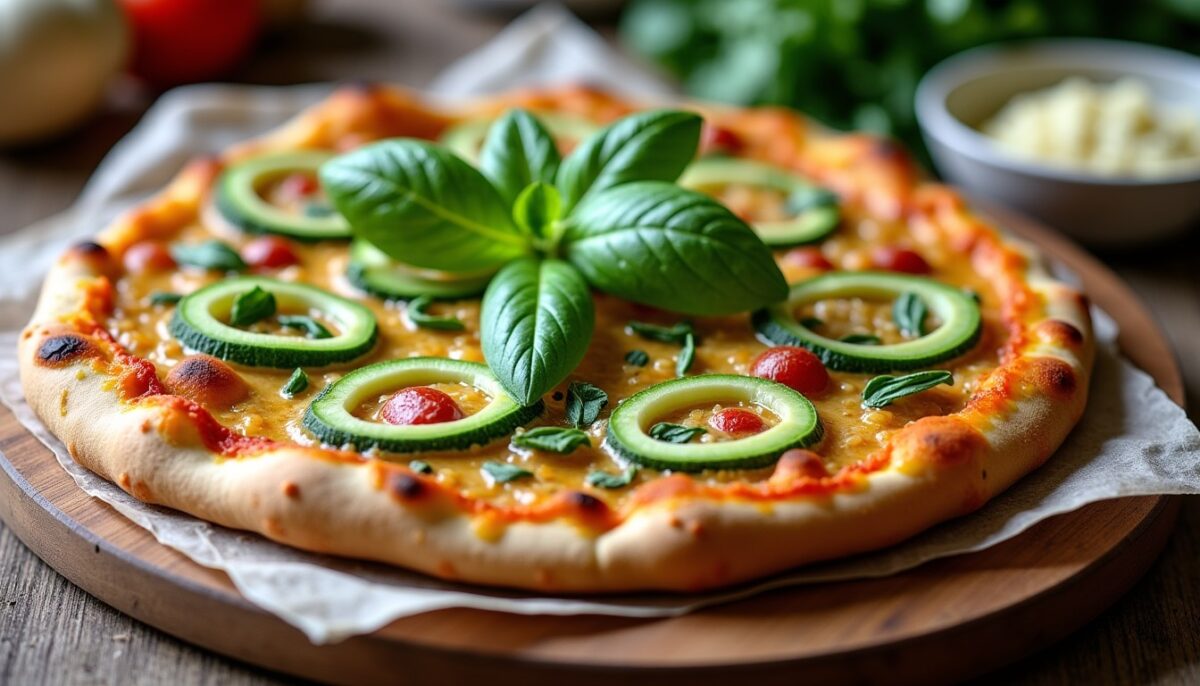 La courgette : l'ingrédient star pour une pizza savoureuse et originale La courgette : l'ingrédient star pour une pizza savoureuse et originale