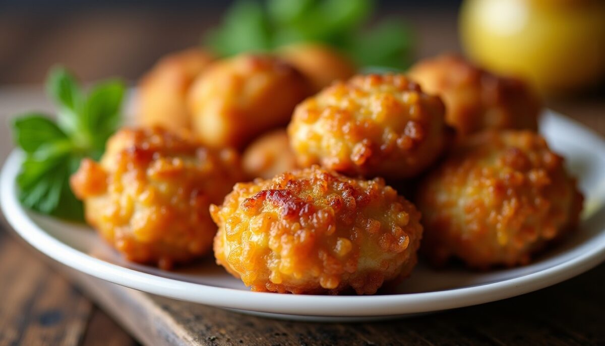 Nuggets de poulet croustillants et sains sans une goutte d'huile Nuggets de poulet croustillants et sains sans une goutte d'huile