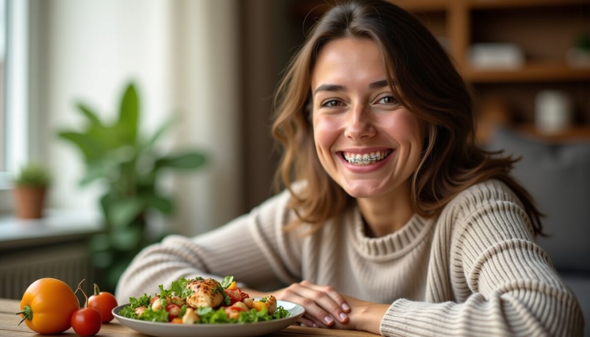 Manger sainement et confortablement avec un appareil dentaire à l'âge adulte Manger sainement et confortablement avec un appareil dentaire à l'âge adulte