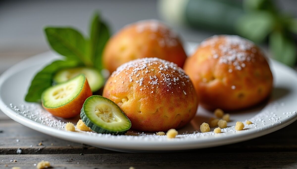 Délicieux beignets de courgette croustillants, sans une goutte d'huile de friture