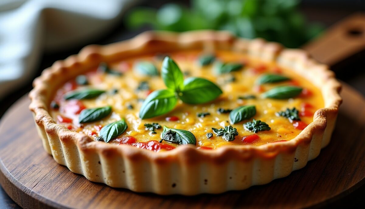 Délicieuse quiche aux épinards, légère et sans pâte Délicieuse quiche aux épinards, légère et sans pâte