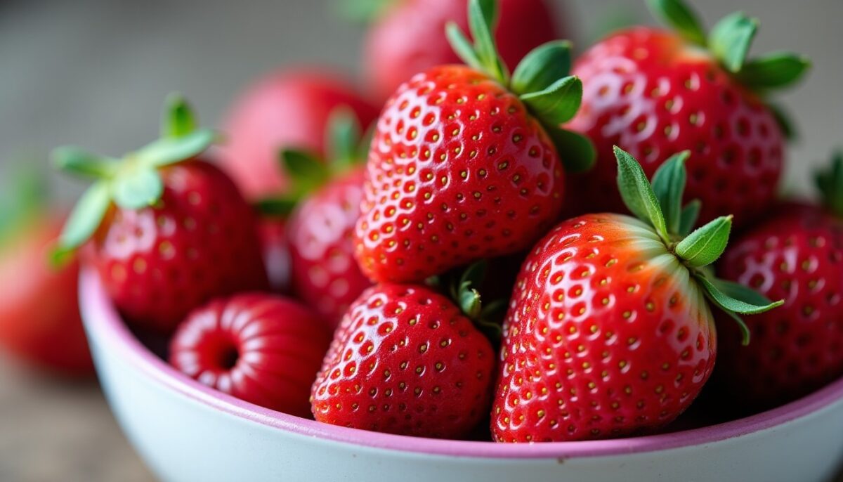 Délice printanier : entremets aux fraises fraîches et à la délicatesse de la rose Délice printanier : entremets aux fraises fraîches et à la délicatesse de la rose