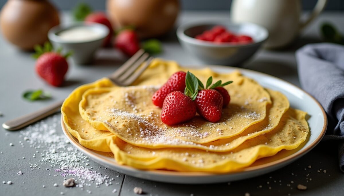 Délice vegan : la recette authentique des crêpes mille trous Délice vegan : la recette authentique des crêpes mille trous