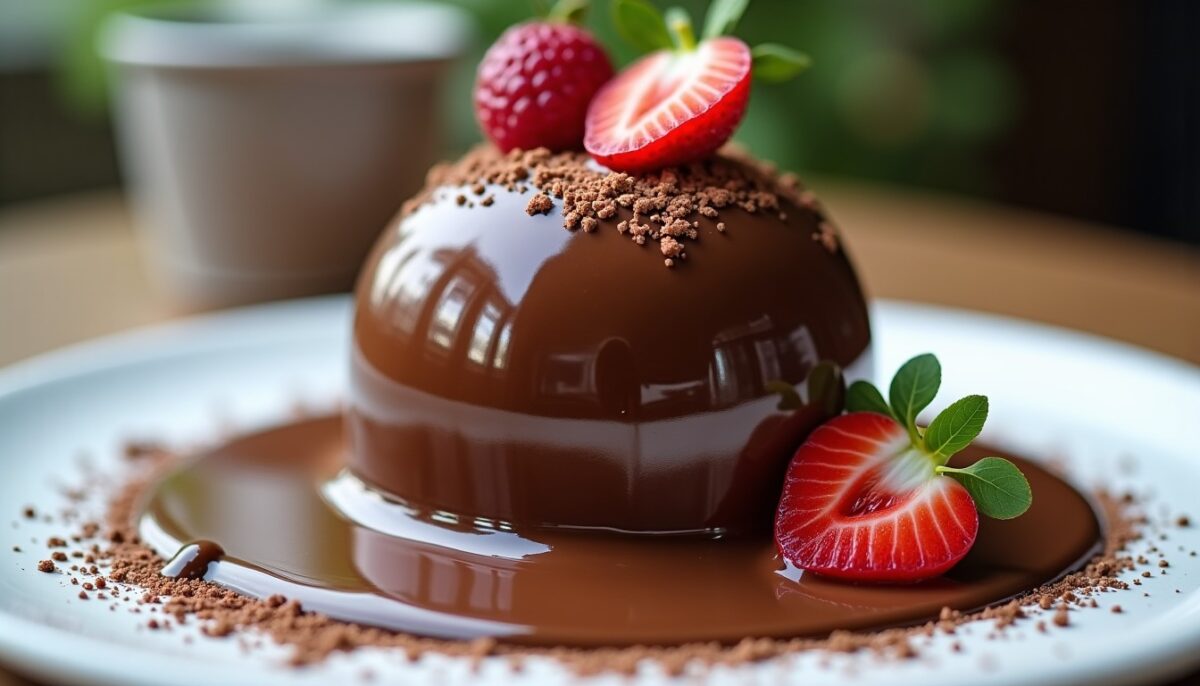 Délice fondant à la crème chocolat menthe : une alliance fraîche et gourmande Délice fondant à la crème chocolat menthe : une alliance fraîche et gourmande
